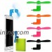 Eachbid USB Cooling Fan Portable Micro Mute Mini Cooler for Mobile Android Cell Phone Random Color #1 - B07D7BHZ43